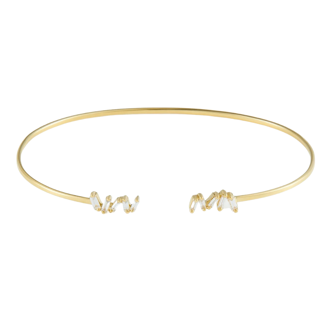 Gold JetSetter Baguette Cuff