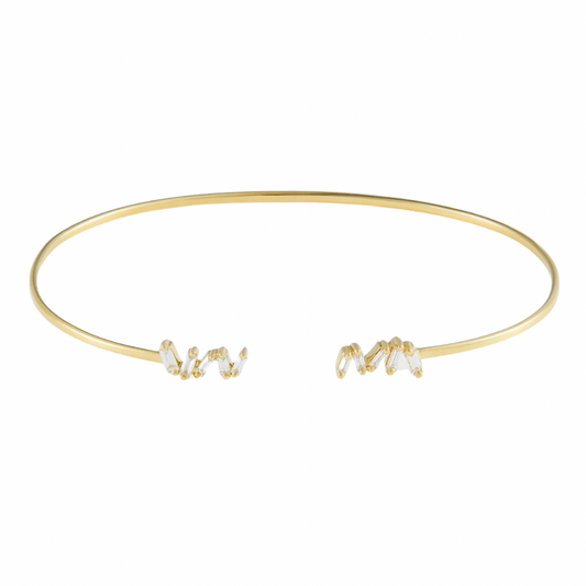 Gold JetSetter Baguette Cuff