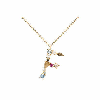 Gold Affirmation Necklace (A-Z)