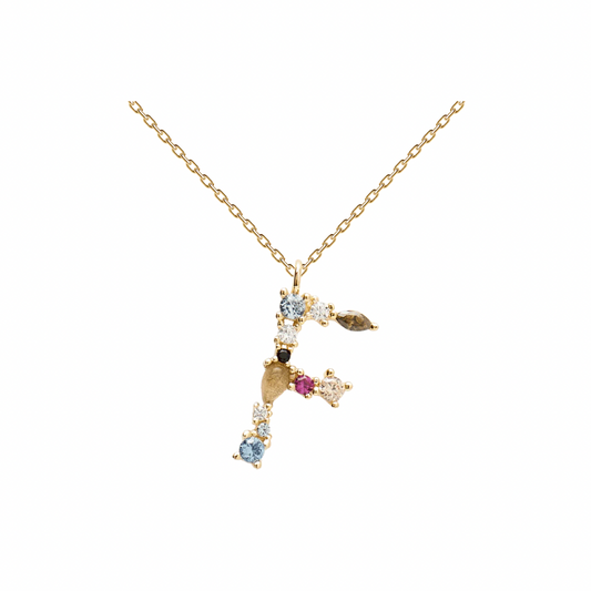 Gold Affirmation Necklace (A-Z)
