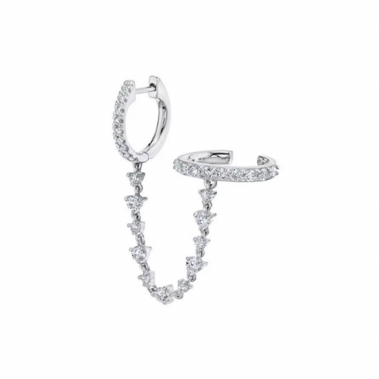Steffi Earcuff (Gold & Silver)