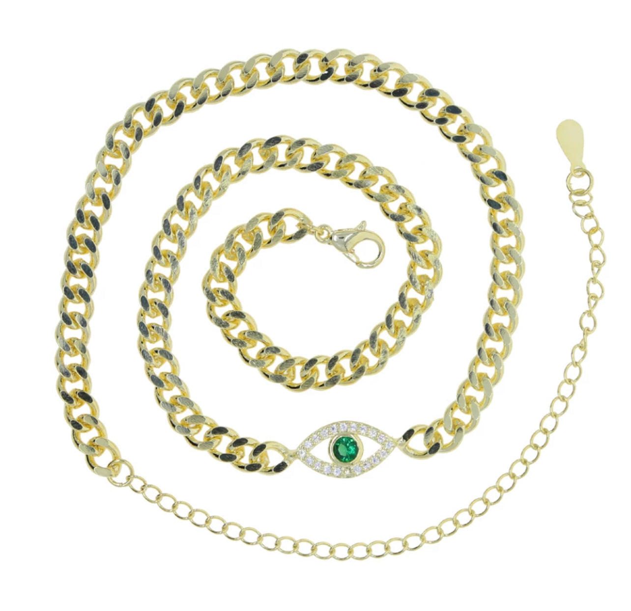 Cuban Evil Eye Necklace
