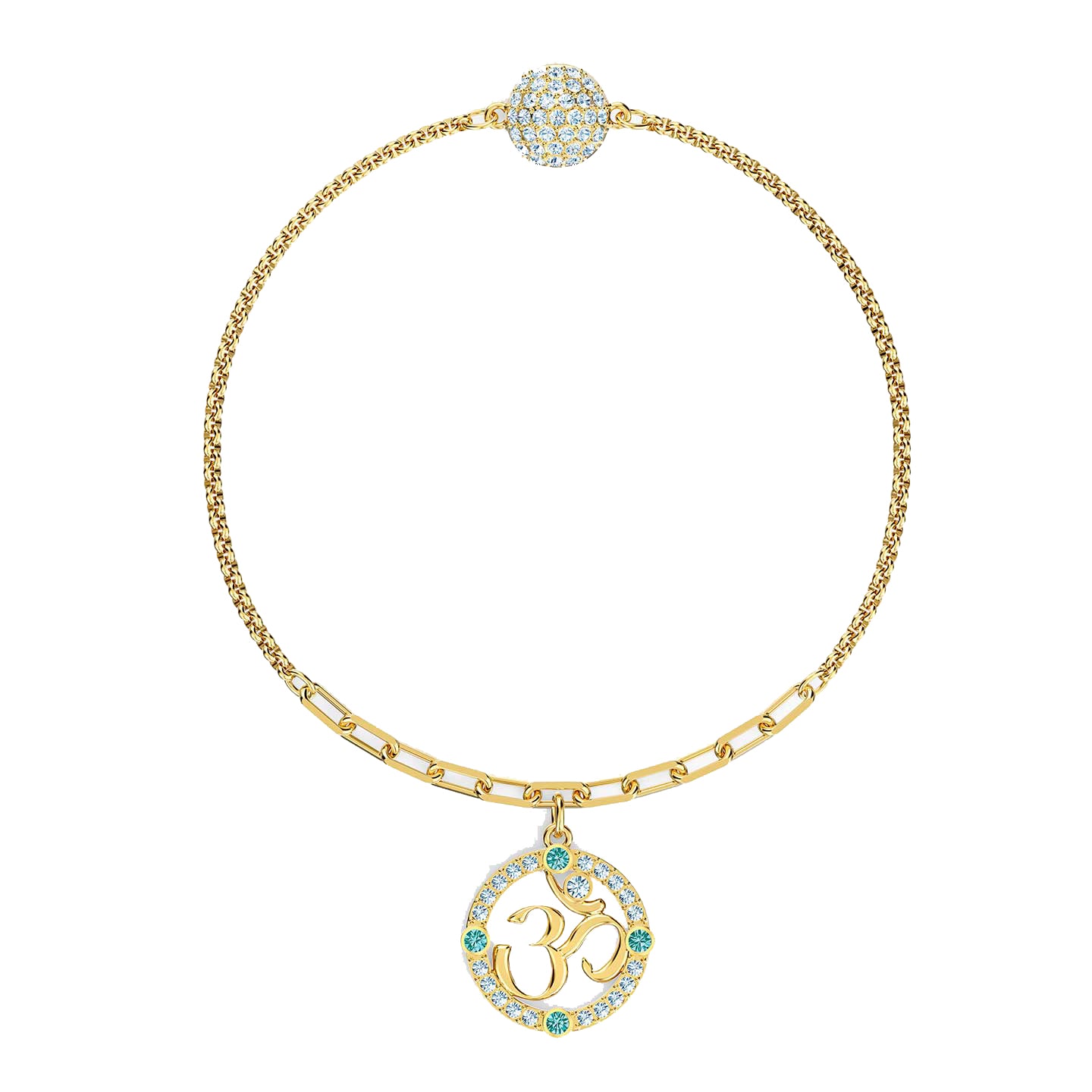 Gold Aura Aum Bracelet
