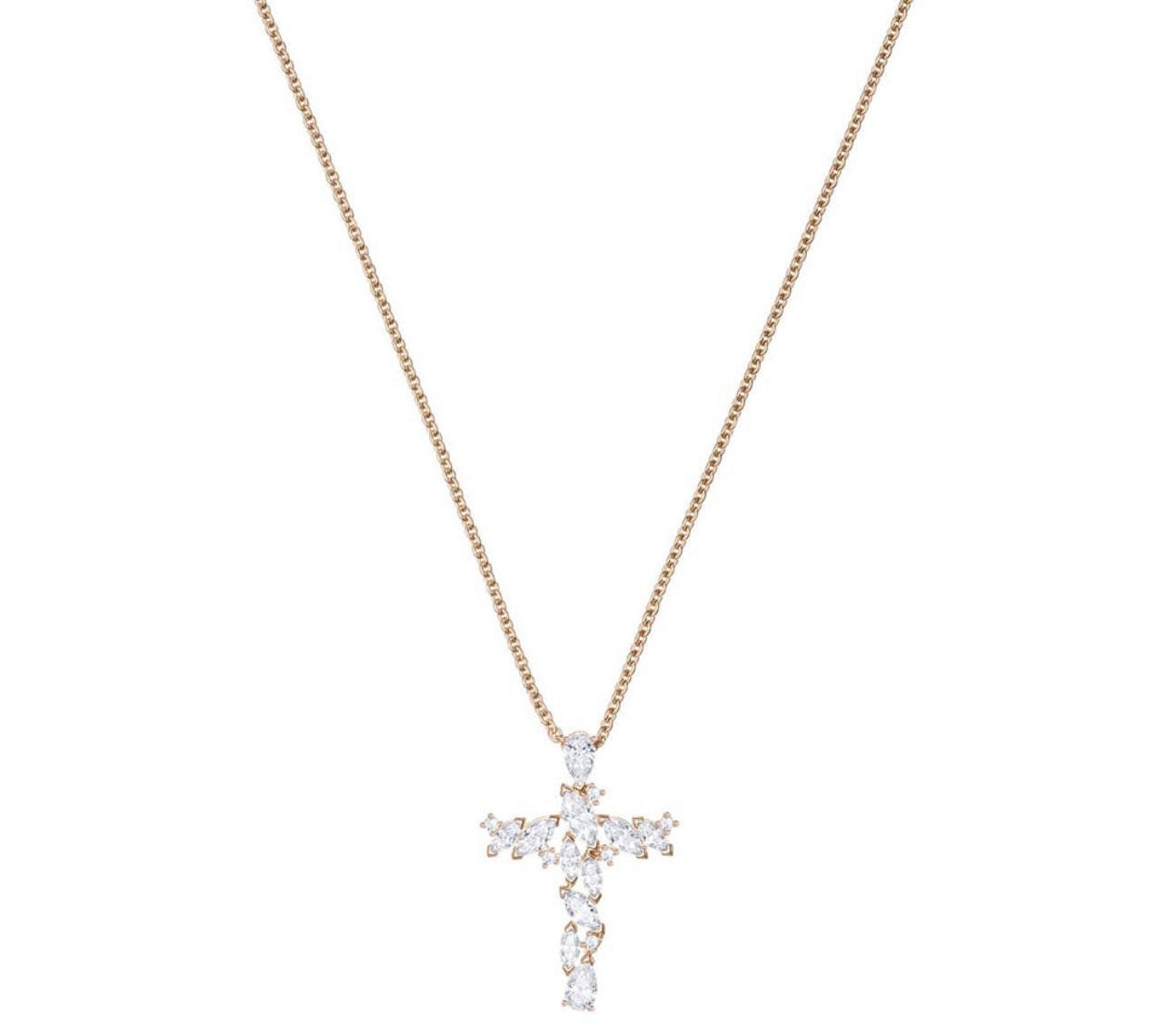 Marquise Cross Necklace