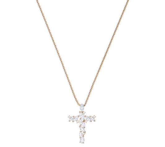 Marquise Cross Necklace