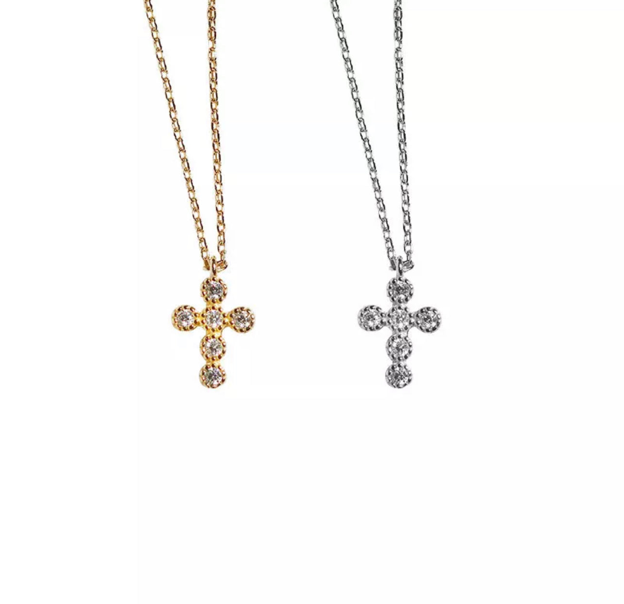 Priscilla Cross Necklace
