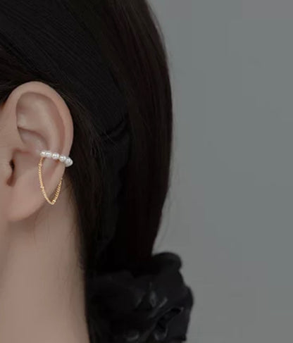 Pearl Dangle Cuff