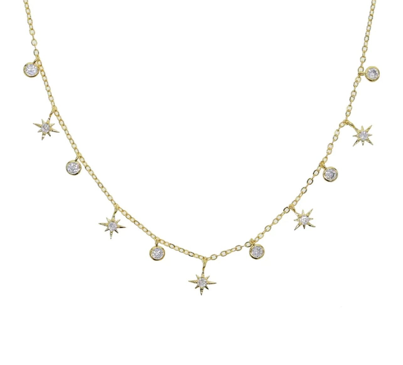All the Stars Necklace (Gold)
