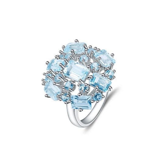 Scattered Skies Topaz Ring