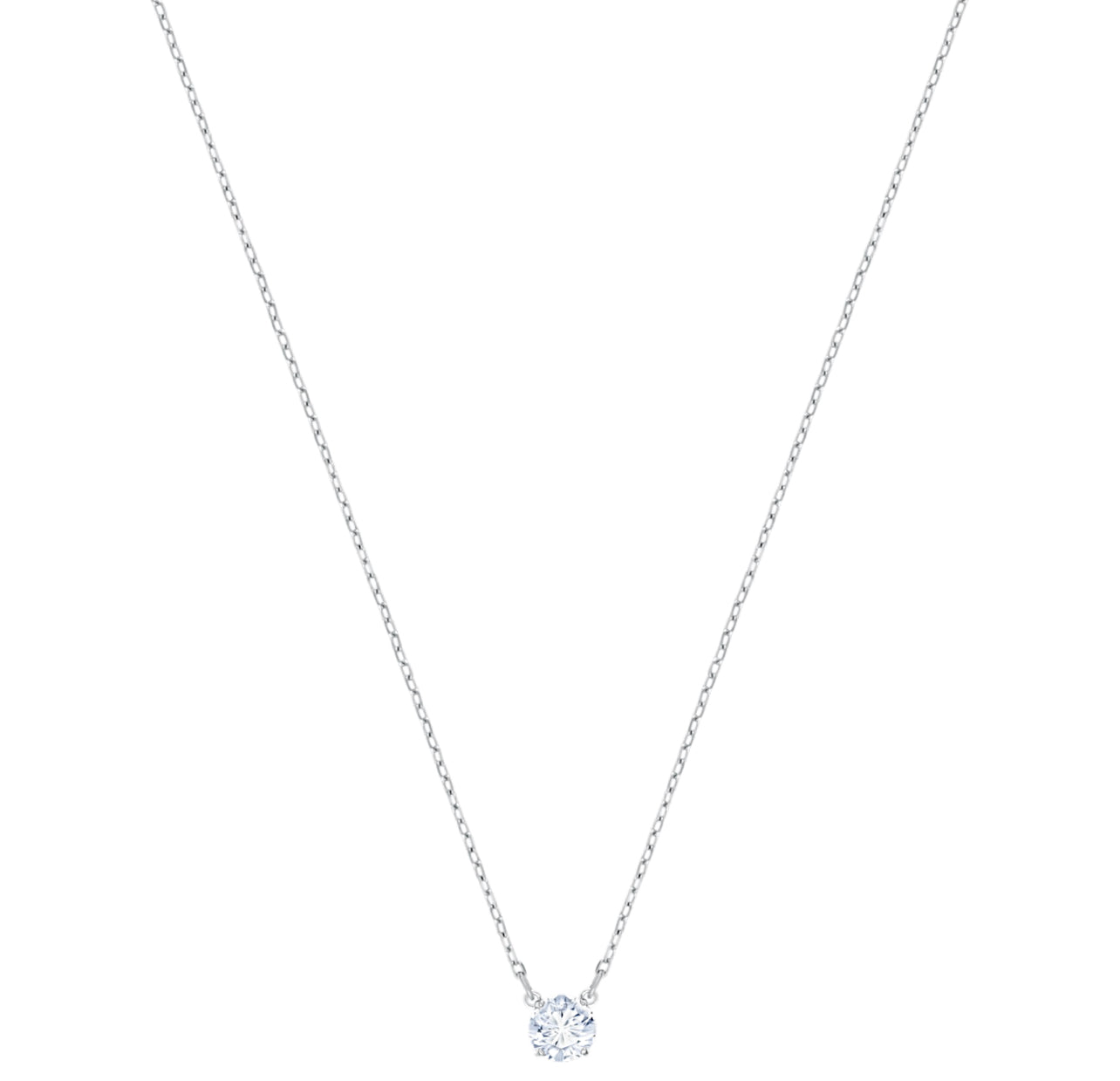 Floating Solitaire Necklace