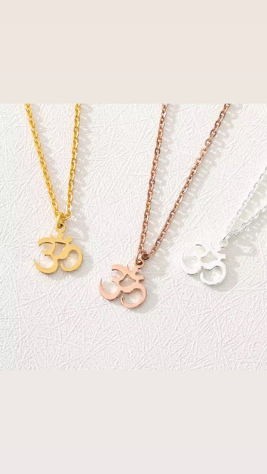 Dainty Aum Necklace