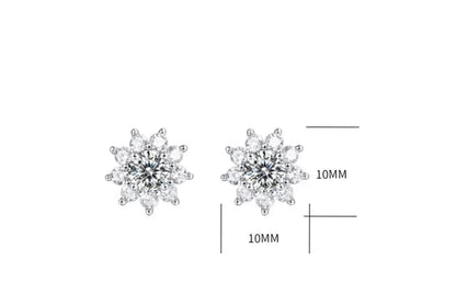 Let There Be Light Moissanite Stud