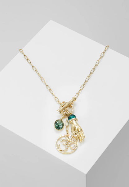 Aurah Hand Charm Necklace