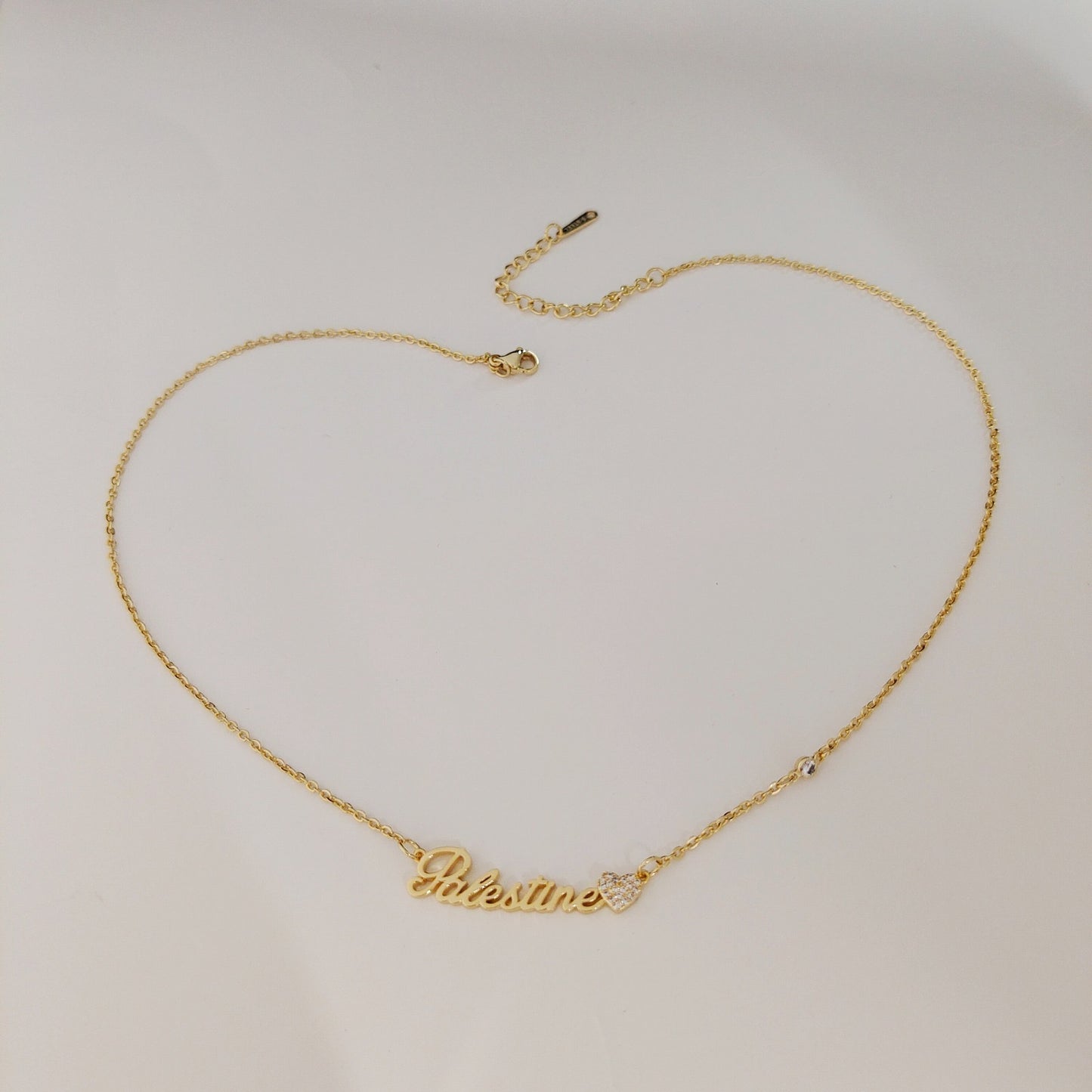 With Love From Palestine Necklace