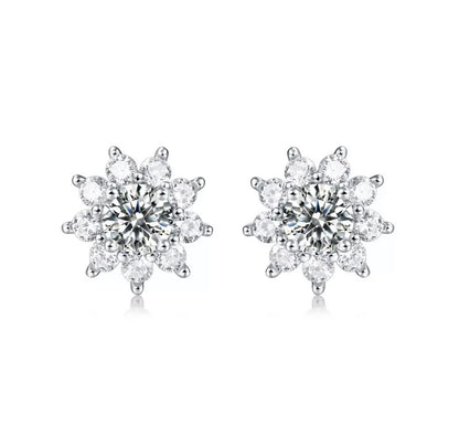 Let There Be Light Moissanite Stud