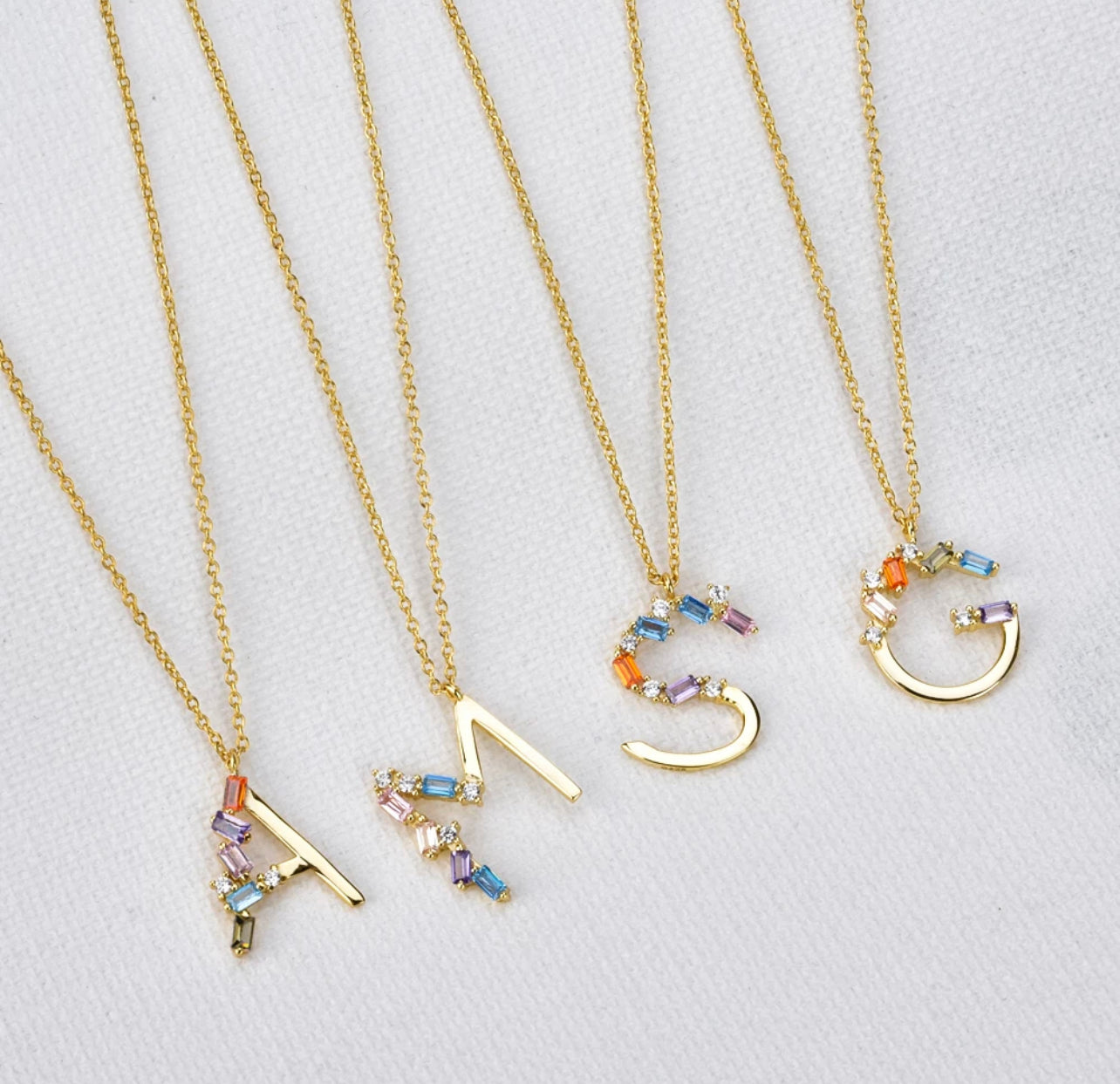 Absolu’ Initial Necklace