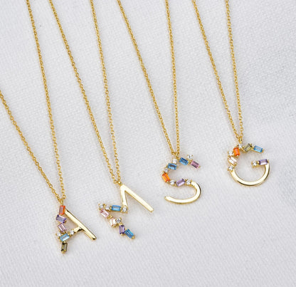 Absolu’ Initial Necklace