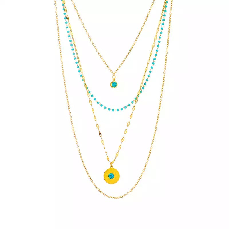 Gold Mykonos Necklace
