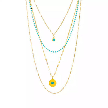 Gold Mykonos Necklace