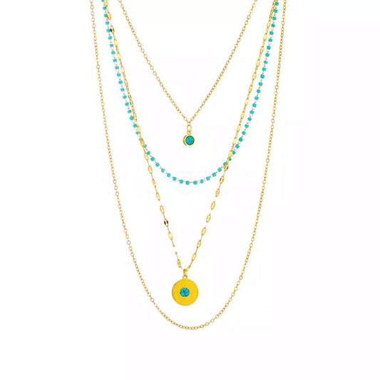 Gold Mykonos Necklace