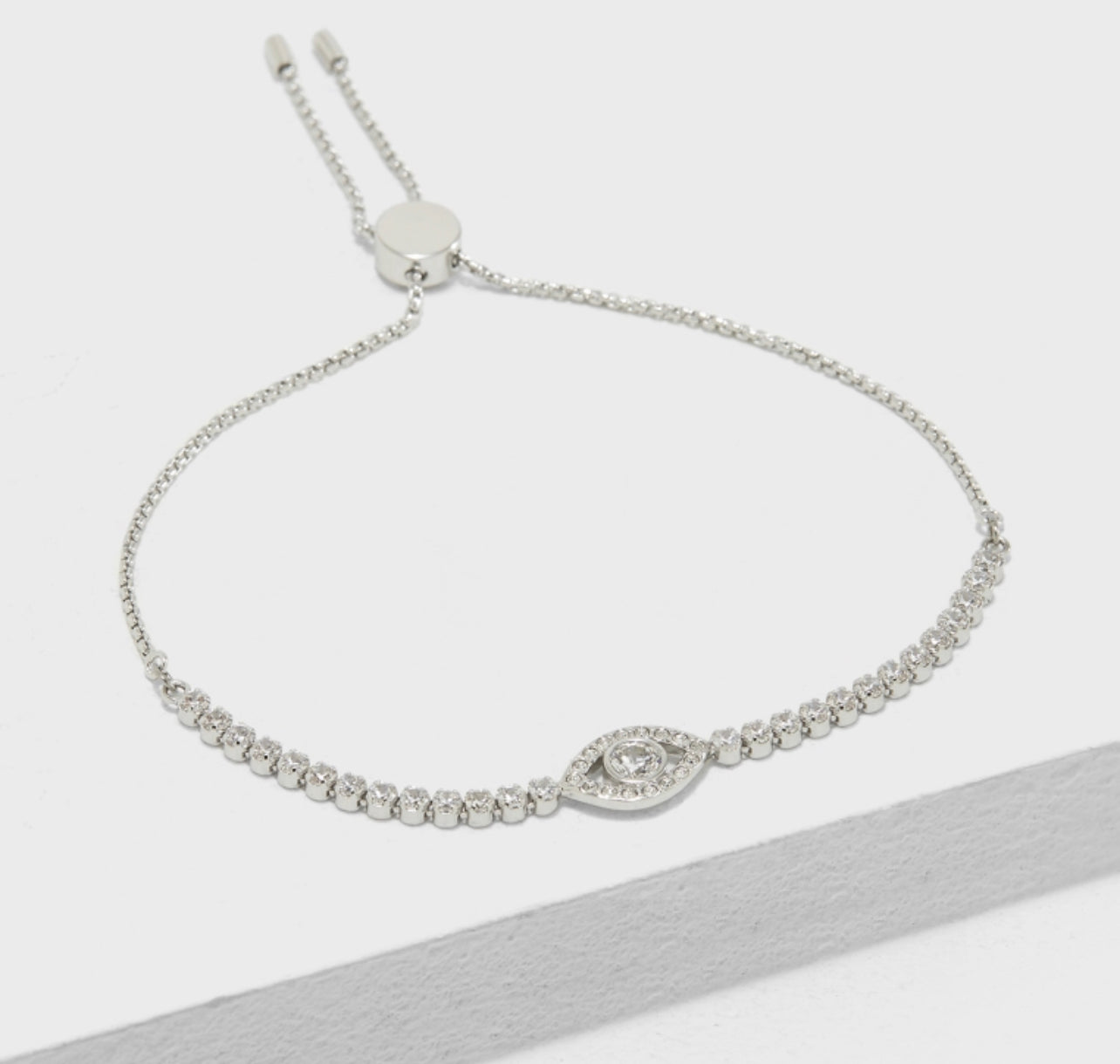 Iced Evil Eye Bracelet