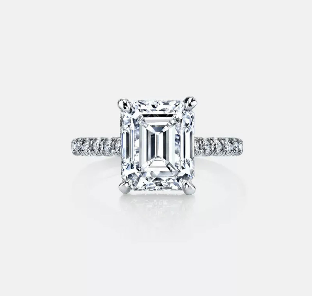Tzarina Emerald Cut Ring