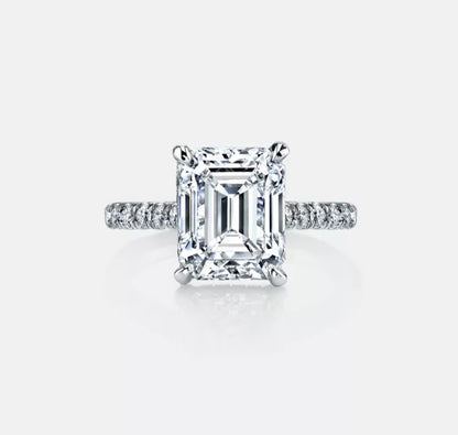 Tzarina Emerald Cut Ring