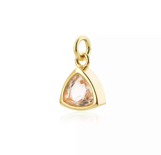 Birthstone  Initial Necklace (925)