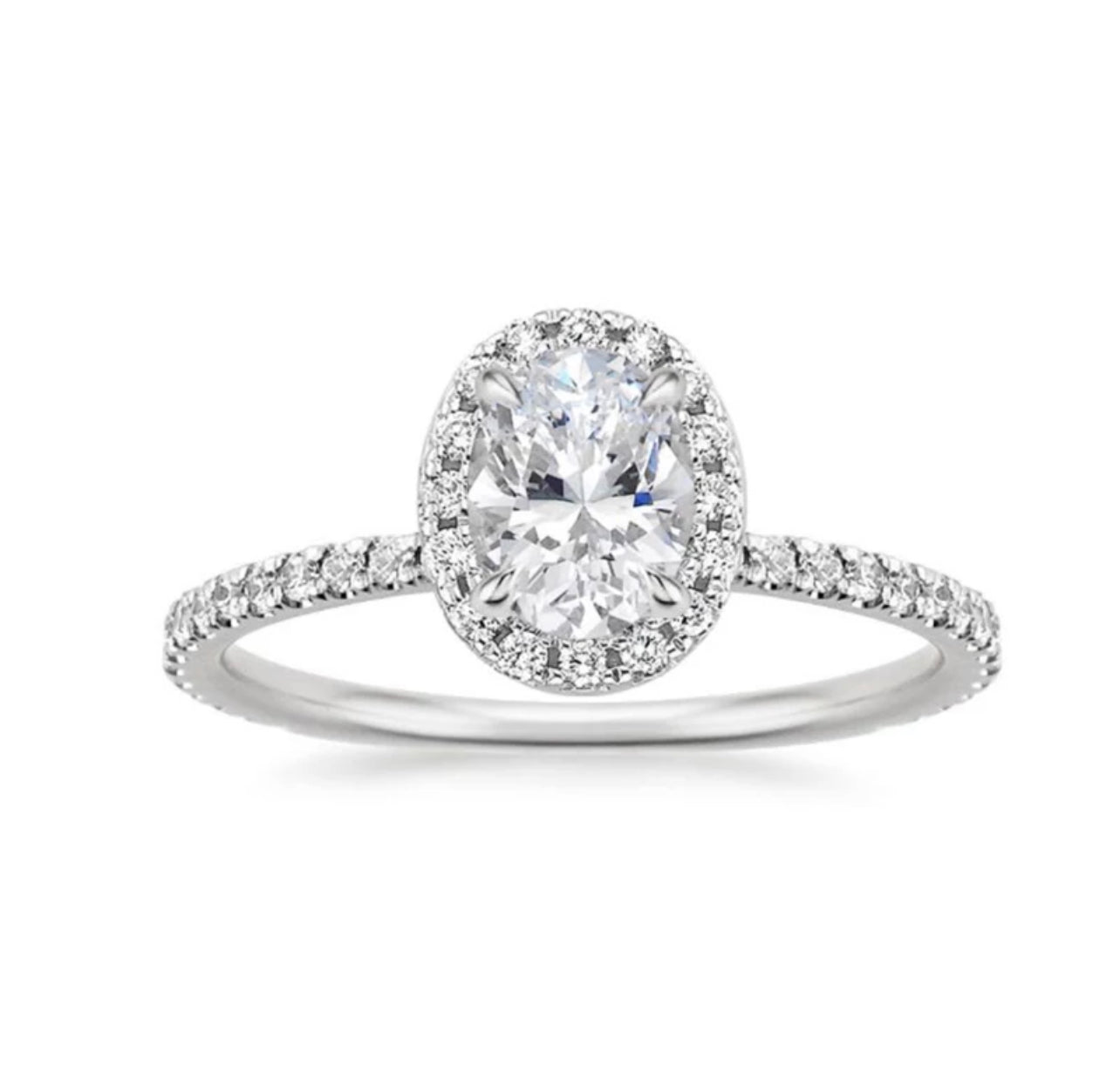 Raniah Moissanite Ring