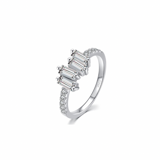 Silver Renaissance Stack Ring