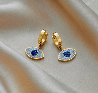 Summer Nights Evil Eye Earring