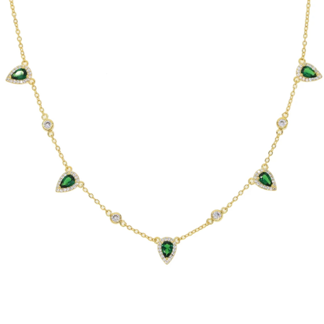 Emerald Blush Necklace