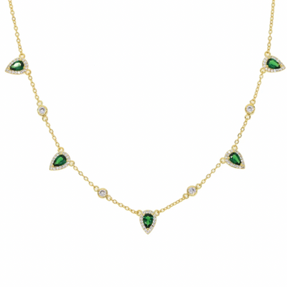 Emerald Blush Necklace