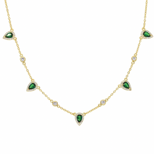 Emerald Blush Necklace