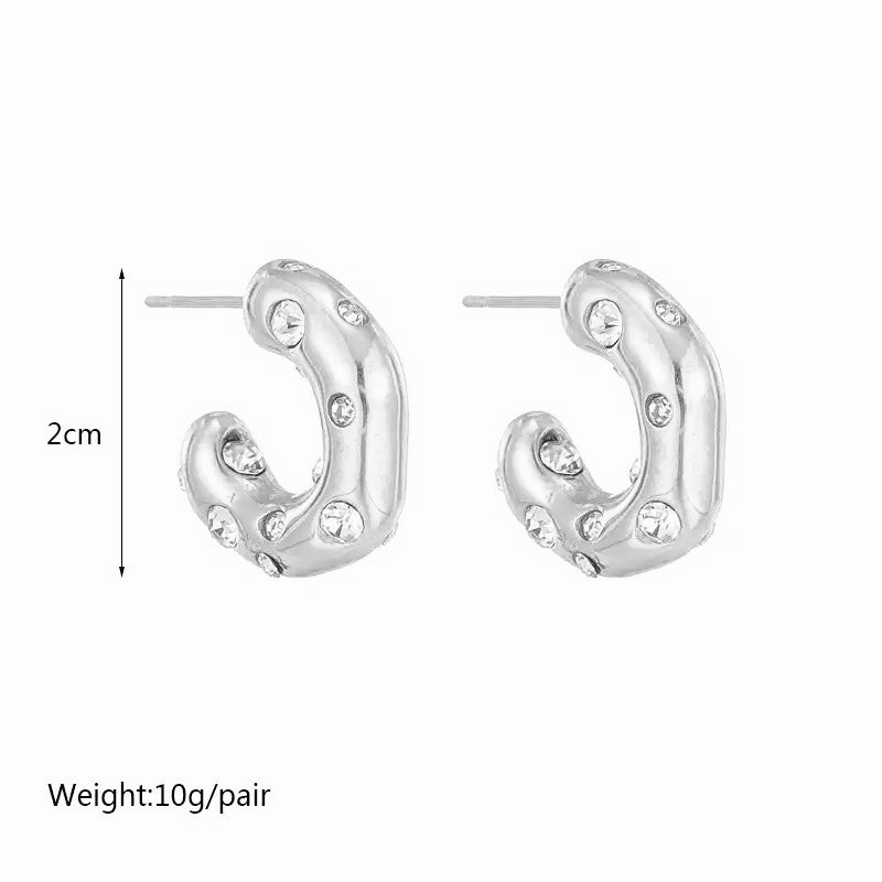 Silver Noku Earring