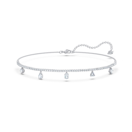 Glamorous Drop Tennis Necklace