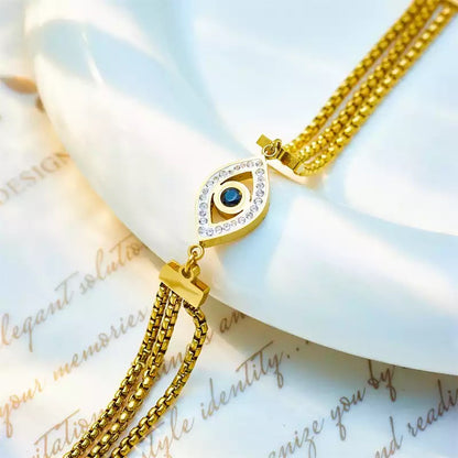 Retro Evil Eye Bracelet