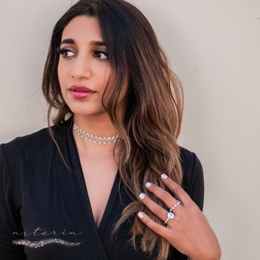 Baguette Choker Set