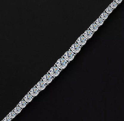 Marilyn Moissanite Tennis Necklace (15carat)