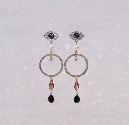 Dune Sands Evil Eye Earring