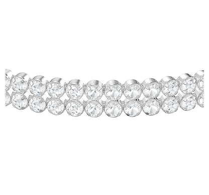 Silver Double Strand Tennis bracelet