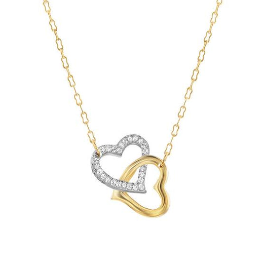 Gold Lovelocked Necklace