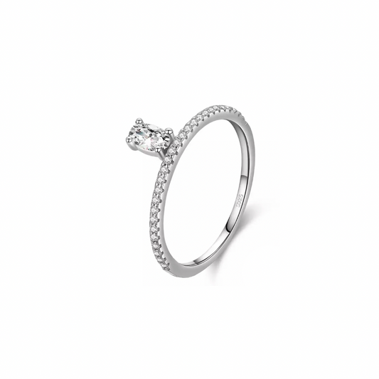 Silver Mystical Stack Ring