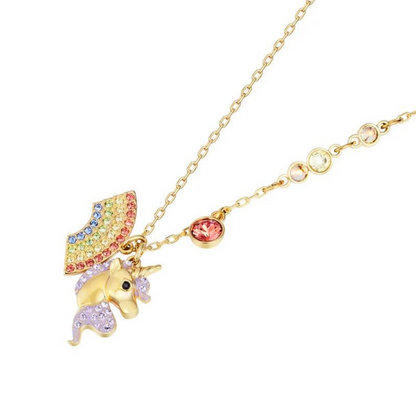 Rainbow Love Unicorn Necklace