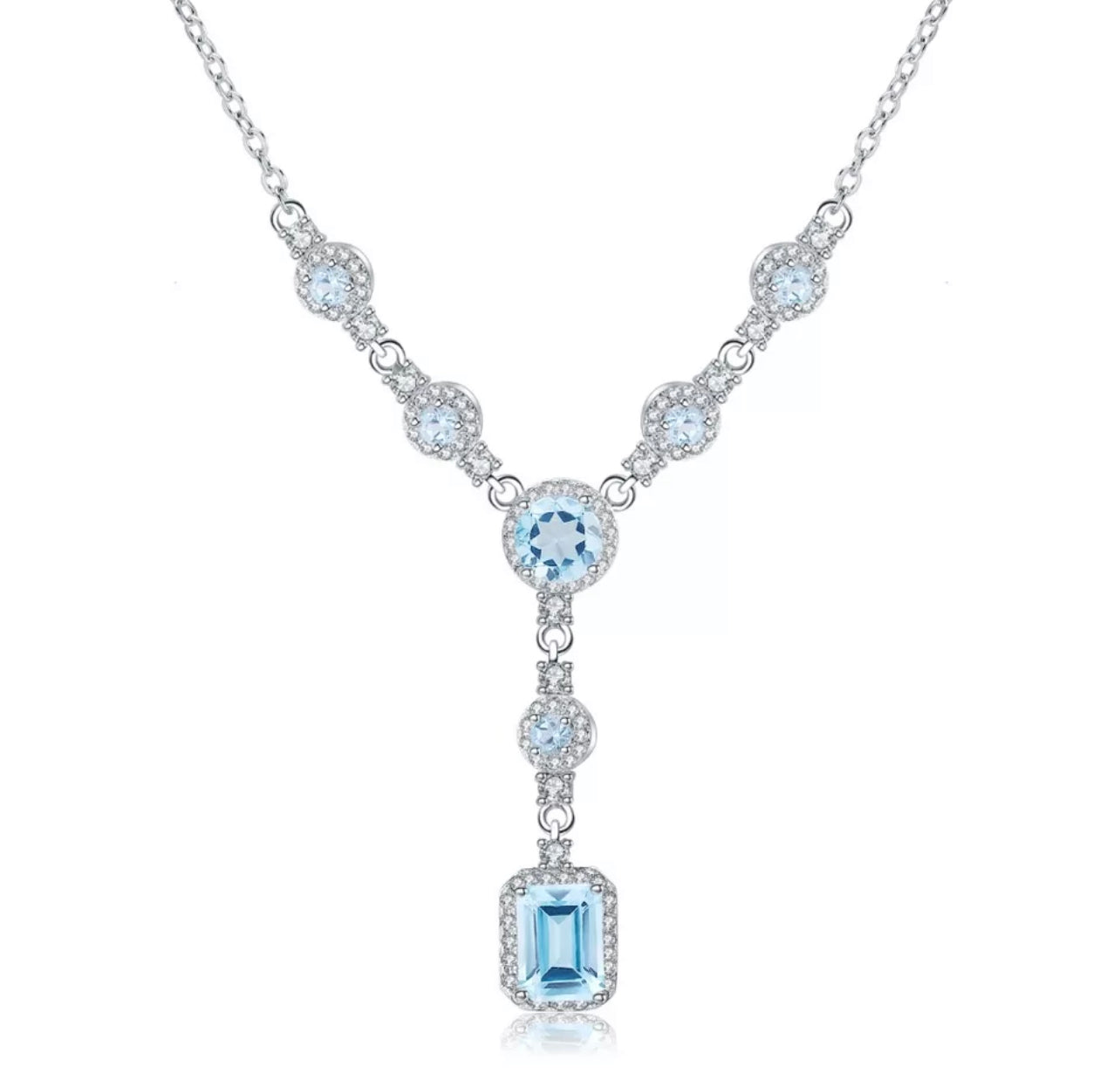Topaz Sky Necklace