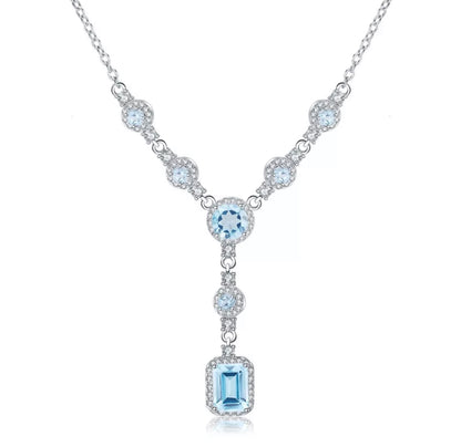 Topaz Sky Necklace