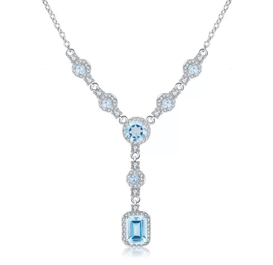 Topaz Sky Necklace