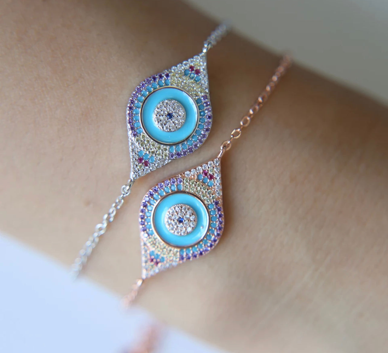Mesmerised Evil Eye Bracelet