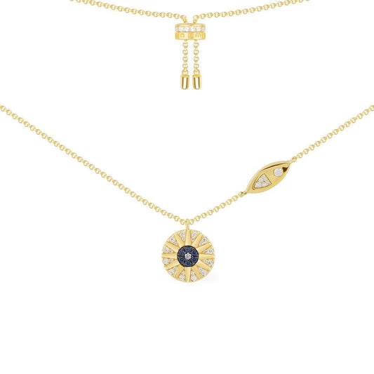 Aztec Evil Eye Necklace