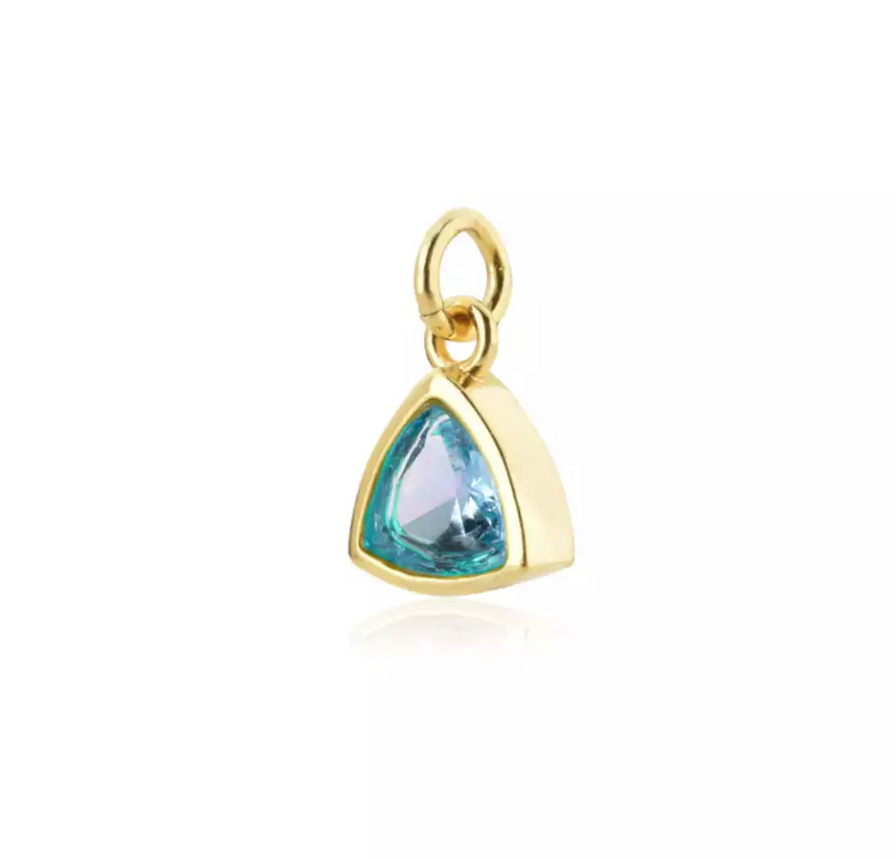 Birthstone  Initial Necklace (925)